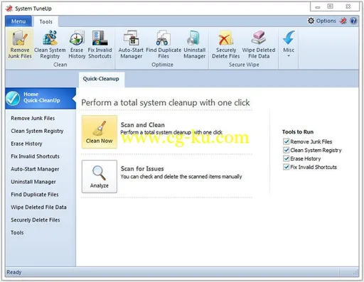 Acelogix System TuneUp 4.8.0.470的图片1