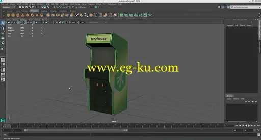 TeamTreehouse –Maya 3D艺术教程的图片1