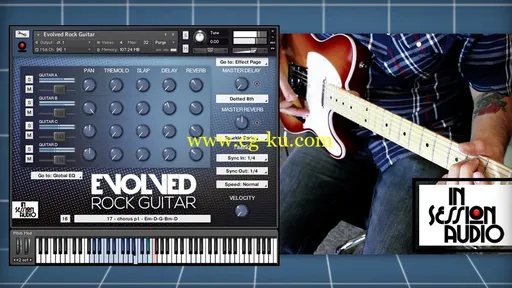 音效下载In Session Audio - Evolved Rock Guitar and Direct MULTiFORMAT的图片1