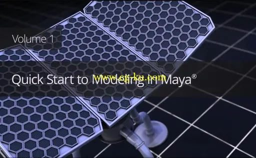 Digital Tutors Quick Start to Modeling in Maya Volume 1(Maya快速建模第一季)的图片1