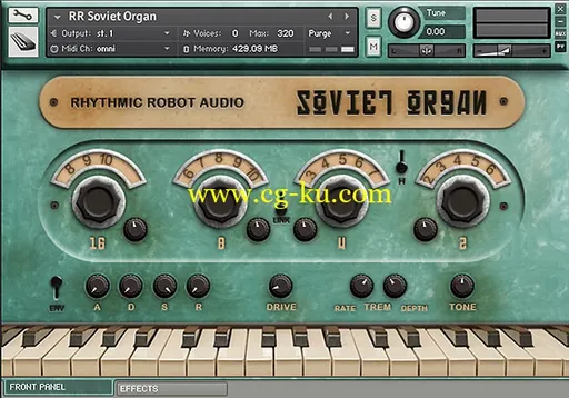 音效下载Rhythmic Robot Soviet Organ KONTAKT的图片1