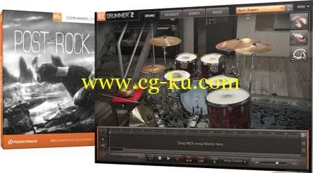 音效下载Toontrack EZX Post Rock Content and Grooves for EZdrummer 2的图片1