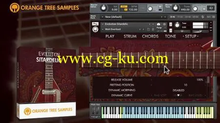音效下载Orange Tree Samples Evolution Sitardelic KONTAKT的图片1