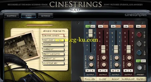 音效下载CineSamples CineStrings Solo KONTAKT的图片1