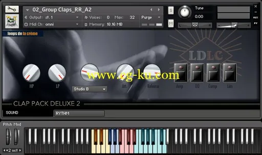 音效下载Loops de la Creme Clap Pack Deluxe 2 KONTAKT的图片1