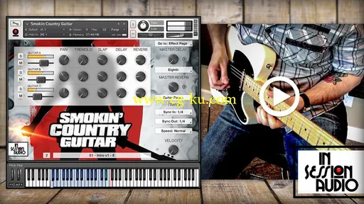 音效下载In Session Audio Smokin Country Guitar and Direct MULTiFORMAT的图片1