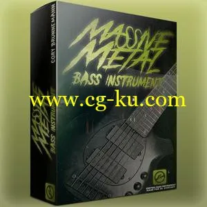 音效下载Cory Brunnemann Massive Metal Bass KONTAKT的图片1