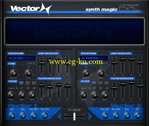 音效下载Synth Magic Vector X Vol 1 & Vol 2 KONTAKT的图片1