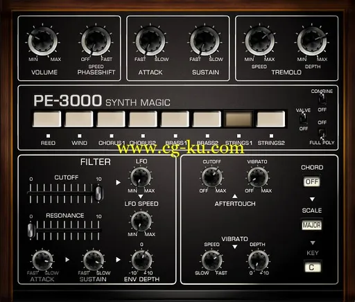 音效下载Synth Magic PE-3000 v2 KONTAKT的图片1