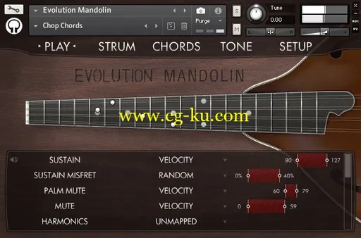 音效下载Orange Tree Samples Evolution Mandolin KONTAKT的图片1