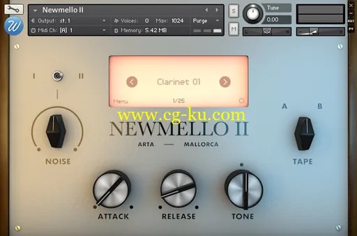 音效下载Wavesfactory Newmello II KONTAKT的图片1