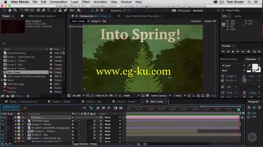 After Effects CC Shape and Type Animation Undo的图片1