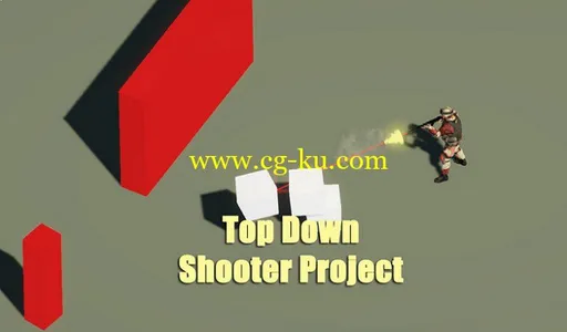 ​Gumroad – Top Down Shooter Complete Project Unity 5的图片1