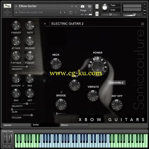 音效下载Soniccouture Xbow Guitars KONTAKT的图片1