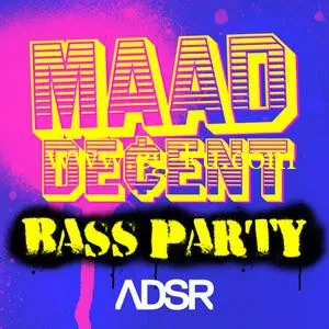 音效下载ADSR Sounds MAAD DECENT Bass Party WAV MiDi SAMPLER iNSTRUMENTS PATCHES的图片1