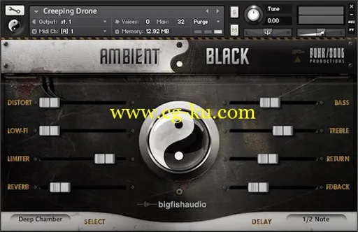 Big Fish Audio and Funk Soul Productions Ambient Black KONTAKT的图片1