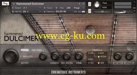 Cinematique Instruments Hammered Dulcimer KONTAKT的图片1