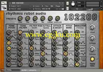 Rhythmic Robot Audio 102200 KONTAKT的图片1