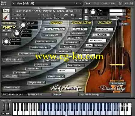 Kirk Hunter Diamond Violas and Cellos Complete TVEC3-4 KONTAKT-KRock的图片1