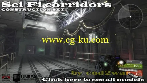 DEXSOFT-GAMESSci-Fi Corridors Construction Set的图片1