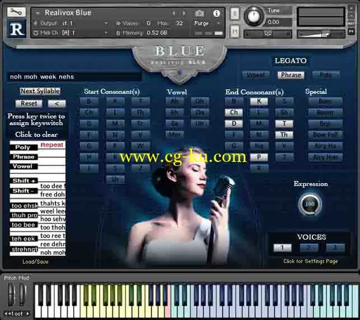 Realitone Realivox Blue KONTAKT Player Version的图片1