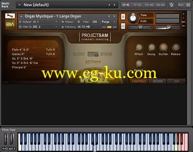 ProjectSAM Organ Mystique EXP v1.3 KONTAKT的图片1