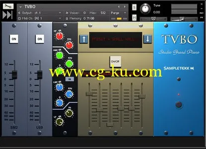 Sampletekk TVBO Studio Grand Piano v1.1 KONTAKT的图片1