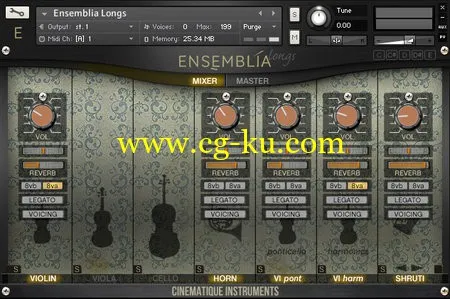 Cinematique-Instruments Ensemblia KONTAKT的图片1