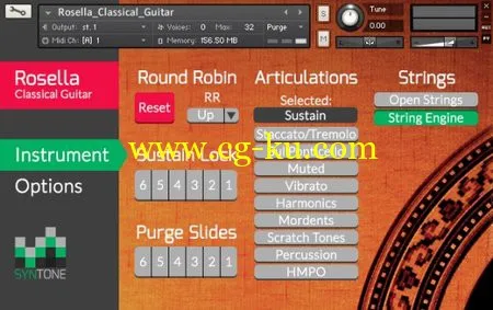 Syntone Rosella Classical Guitar KONTAKT的图片1
