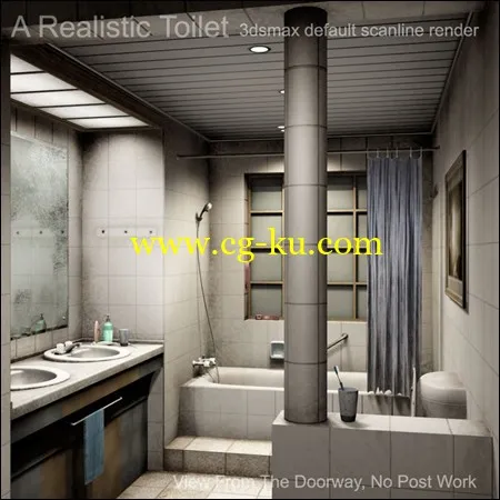 Renderosity – A Realistic Toilet的图片1