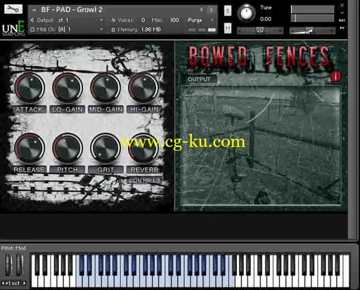 unEarthed Sampling Bowed Fences KONTAKT的图片1