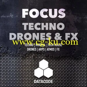 Datacode FOCUS Techno Drones and FX WAV的图片1