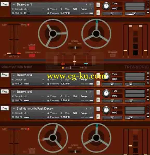 Tronsonic Organatron v.2 KONTAKT的图片1