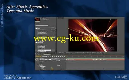 Lynda - After Effects Apprentice 06Type and Music (updated Nov 082016)的图片1