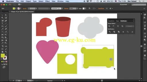 Digital Studio 4 Shape Essentials in Adobe Illustrator的图片1