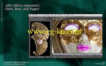 Lynda - After Effects Apprentice 13 Paint Roto and Puppet (updated Nov 11 2016)的图片1