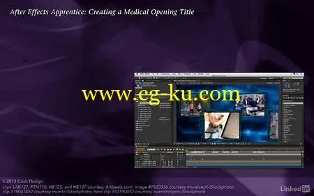 Lynda - After Effects Apprentice 16 Creating a Medical Opening Title (updated Nov 11 2016)的图片1