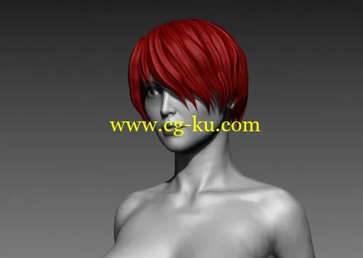 cgtrader – Sexy Posed Woman 9 Zbrush HD的图片1