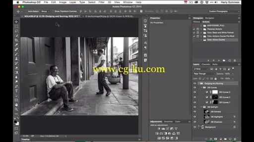 Build a Custom Dodge and Burn Photoshop Action的图片1