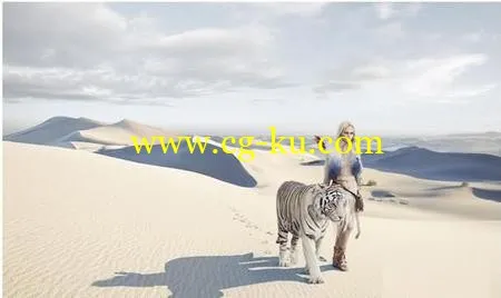 Erik Almas Photoshop Case Study - The Desert Tiger的图片1