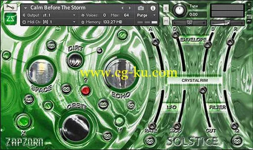 音效下载Zapzorn Solstice Green KONTAKT的图片1