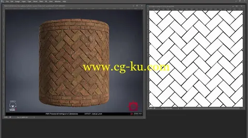 Gumroad – Herringbone Brick Tutorial Parts 1-3 by Josh Lynch的图片1