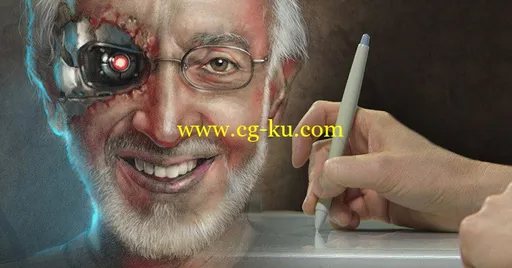 Stan Winston School – Portrait Illustration Part 2 – Painting with Photoshop的图片1