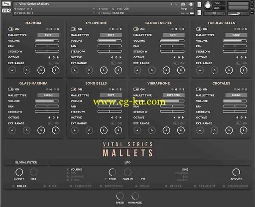 音效下载Vir2 Instruments Vital Series Mallets KONTAKT的图片1