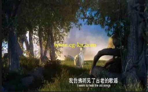 一个意境特写的3D动画场景的图片1