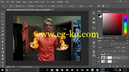 SkillShare – photoshop中级的特效的图片1