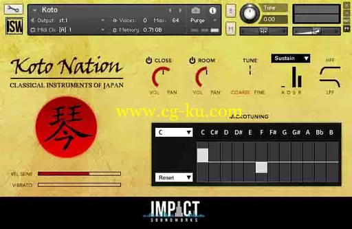 音效下载Impact Soundworks Koto Nation v2.0 KONTAKT的图片1