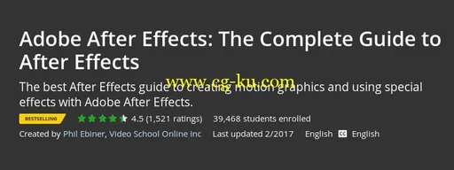 Udemy - Adobe After EffectsThe Complete Guide to After Effects的图片1