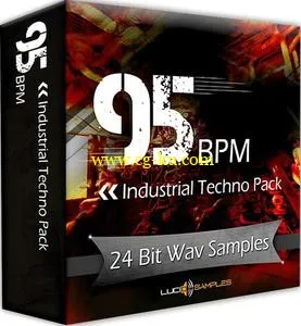 音效下载Lucid Samples 95 BPM Industrial Techno Pack WAV的图片1