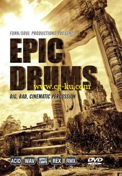 音效下载Big Fish Audio Epic Drums Kontakt 3 Apple Loops DVDR-AiRISO的图片1